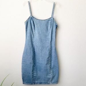 H&M Divided | Bodycon Denim Dress size Small